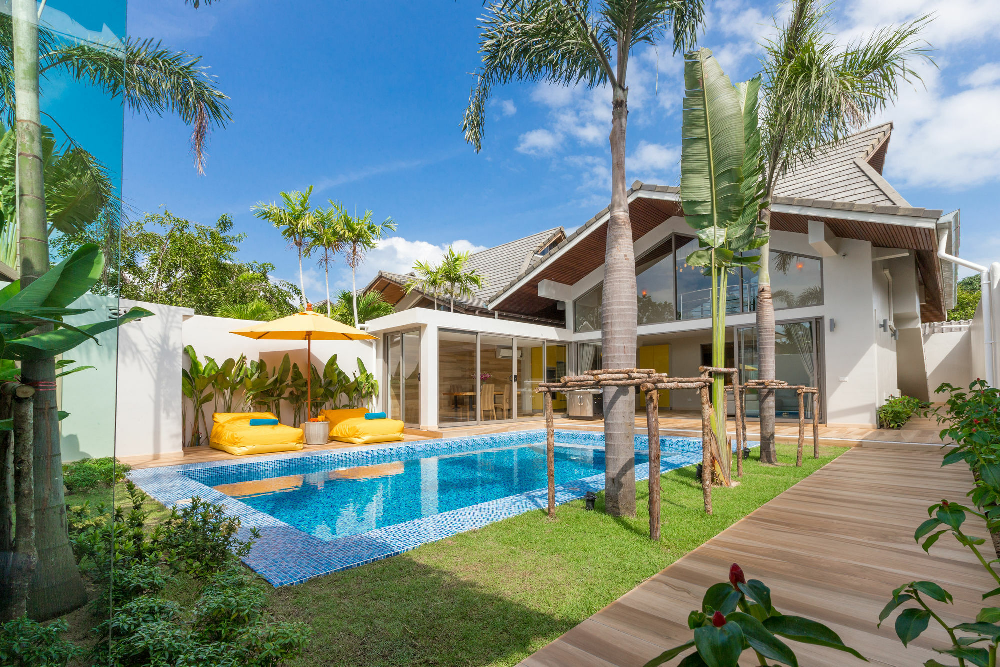 Ban Tai Estate Villas หาดแม่น้ำ ภายนอก รูปภาพ