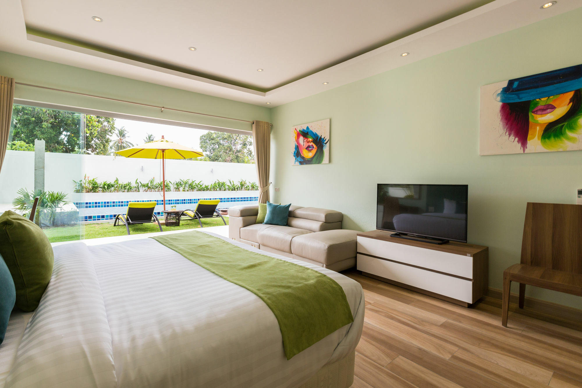 Ban Tai Estate Villas หาดแม่น้ำ ภายนอก รูปภาพ