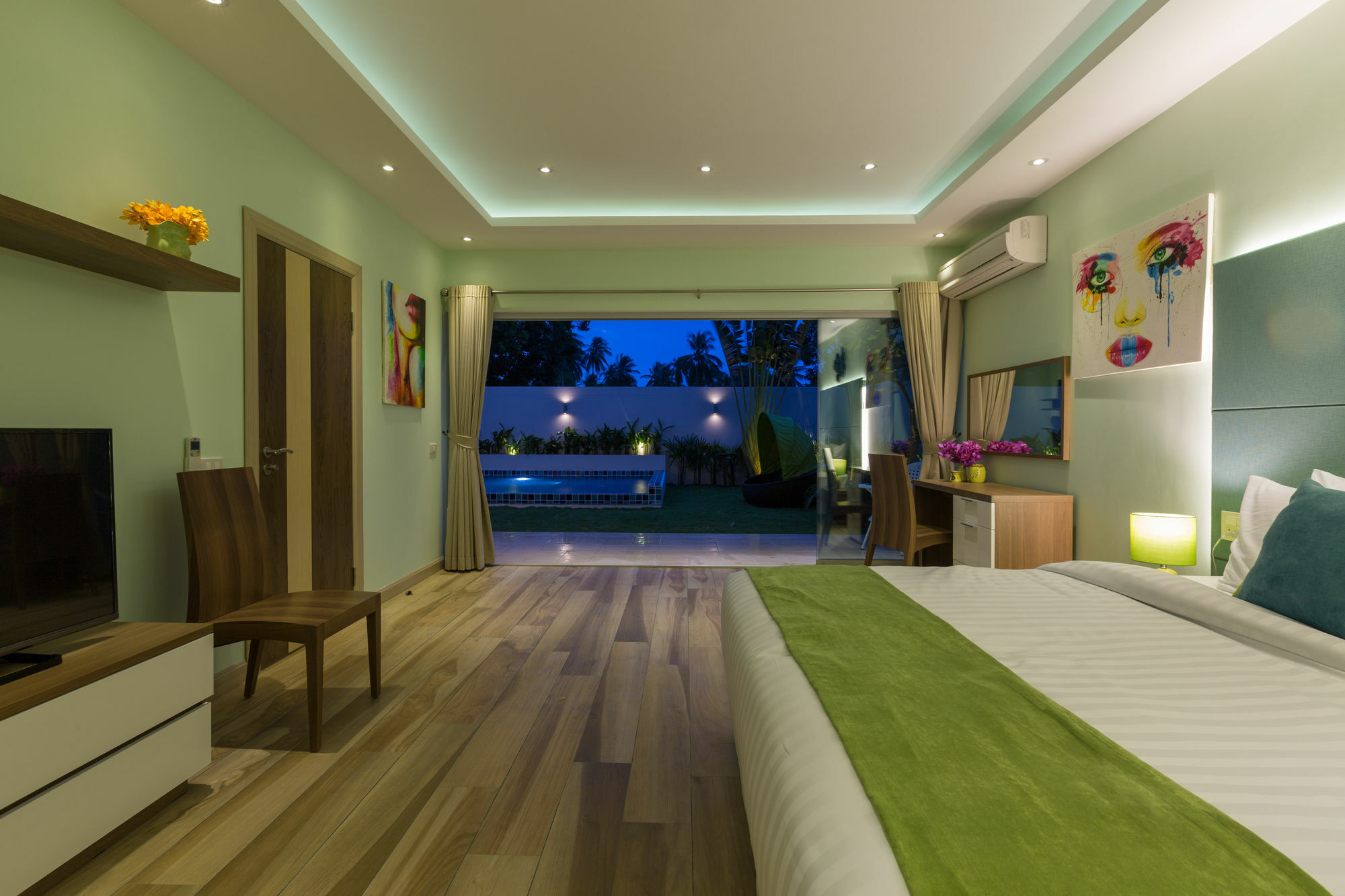 Ban Tai Estate Villas หาดแม่น้ำ ภายนอก รูปภาพ