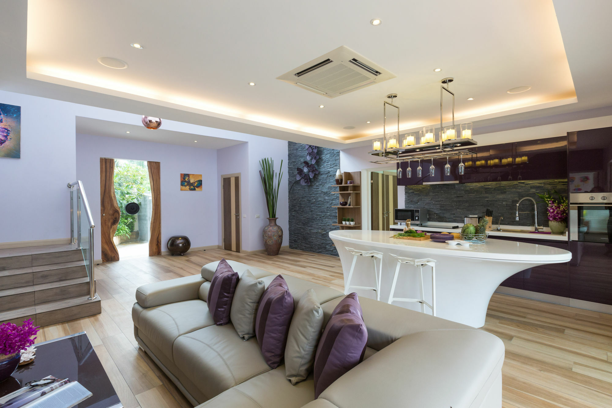 Ban Tai Estate Villas หาดแม่น้ำ ภายนอก รูปภาพ