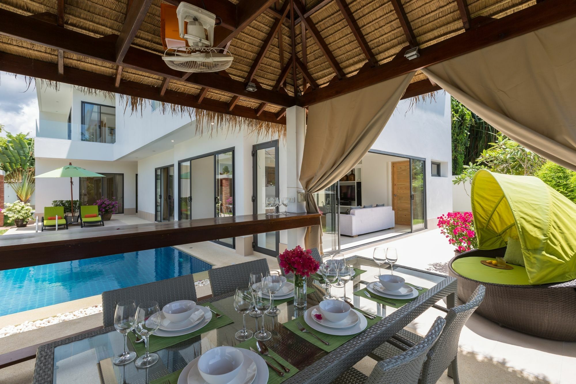 Ban Tai Estate Villas หาดแม่น้ำ ภายนอก รูปภาพ